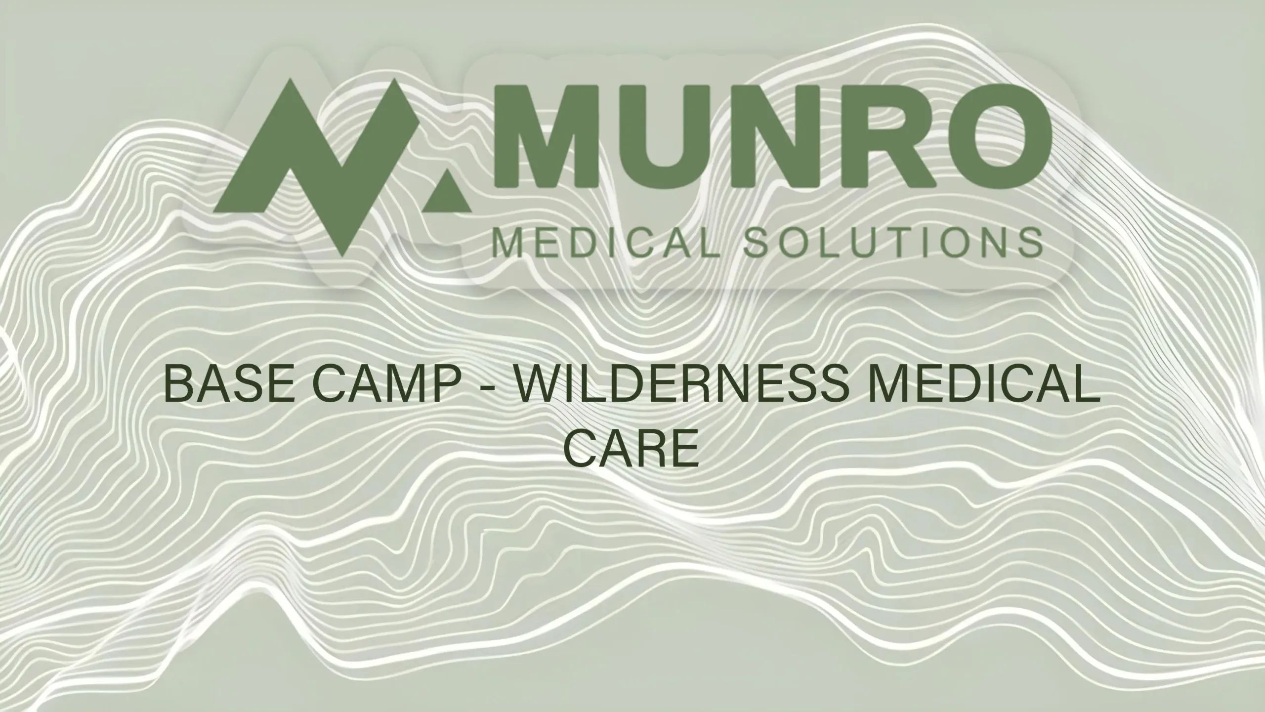 Wilderness Medical Care
