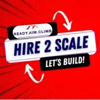 Ready Aim Climb - Hire 2 Scale logo