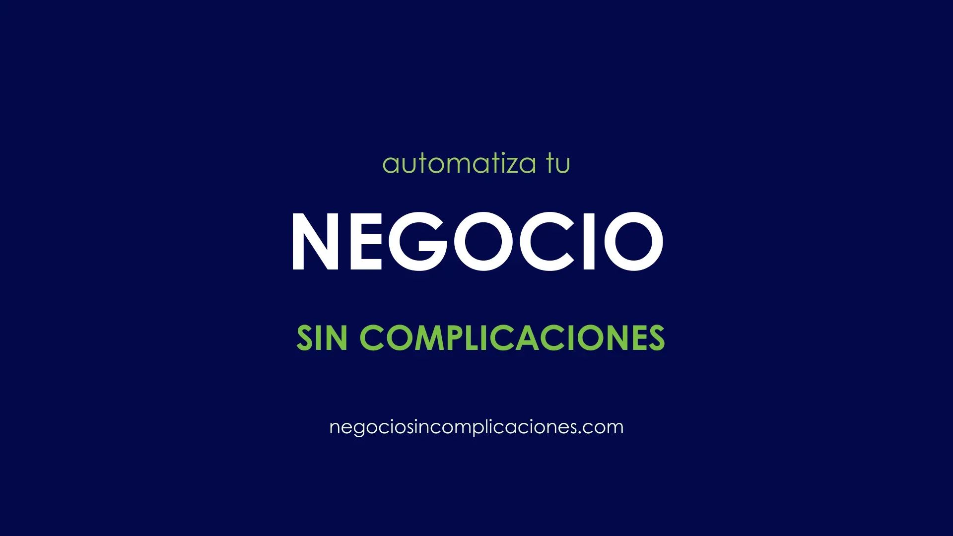 Automatiza tu negocio