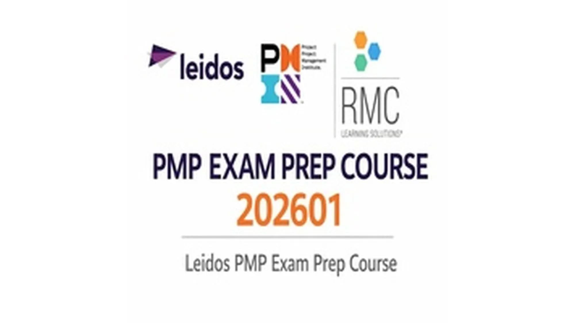 Leidos PMP Course 202601