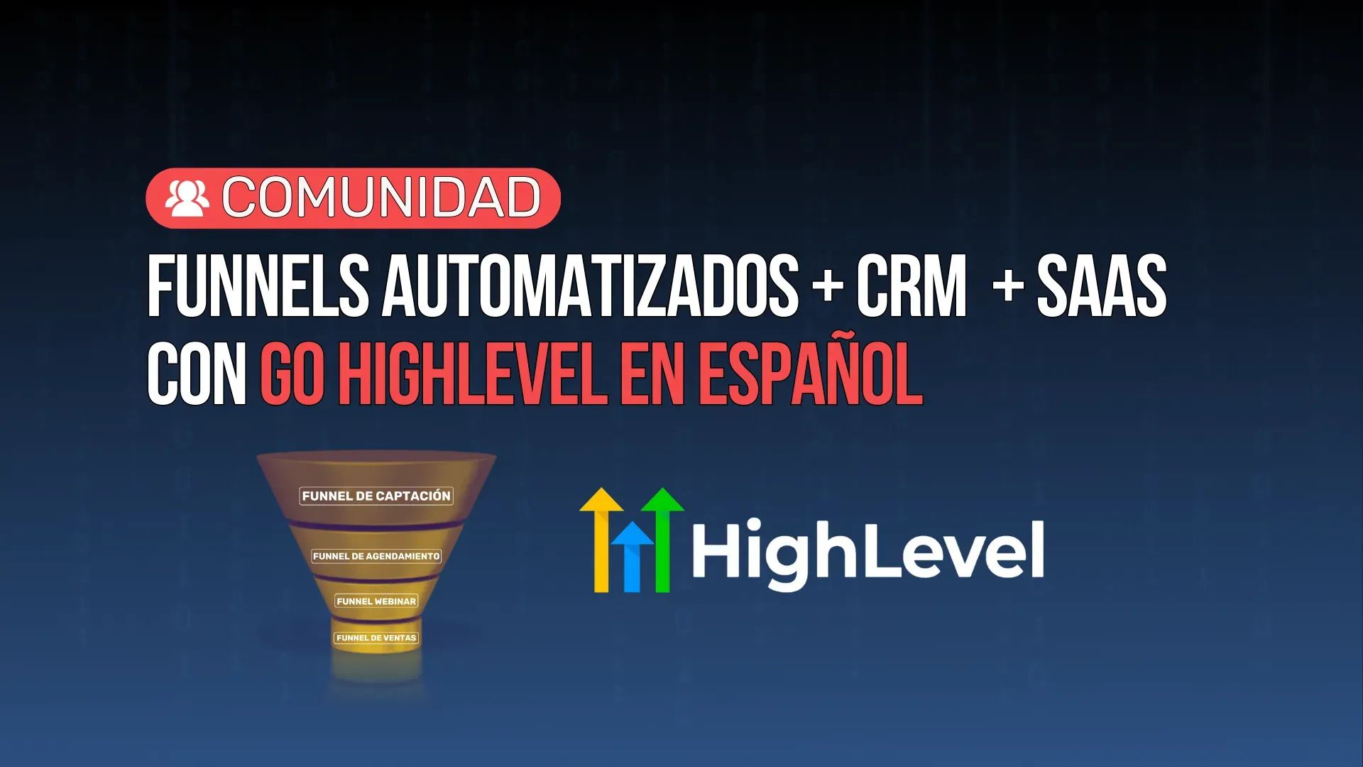 Funnels + CRM con Go HighLevel