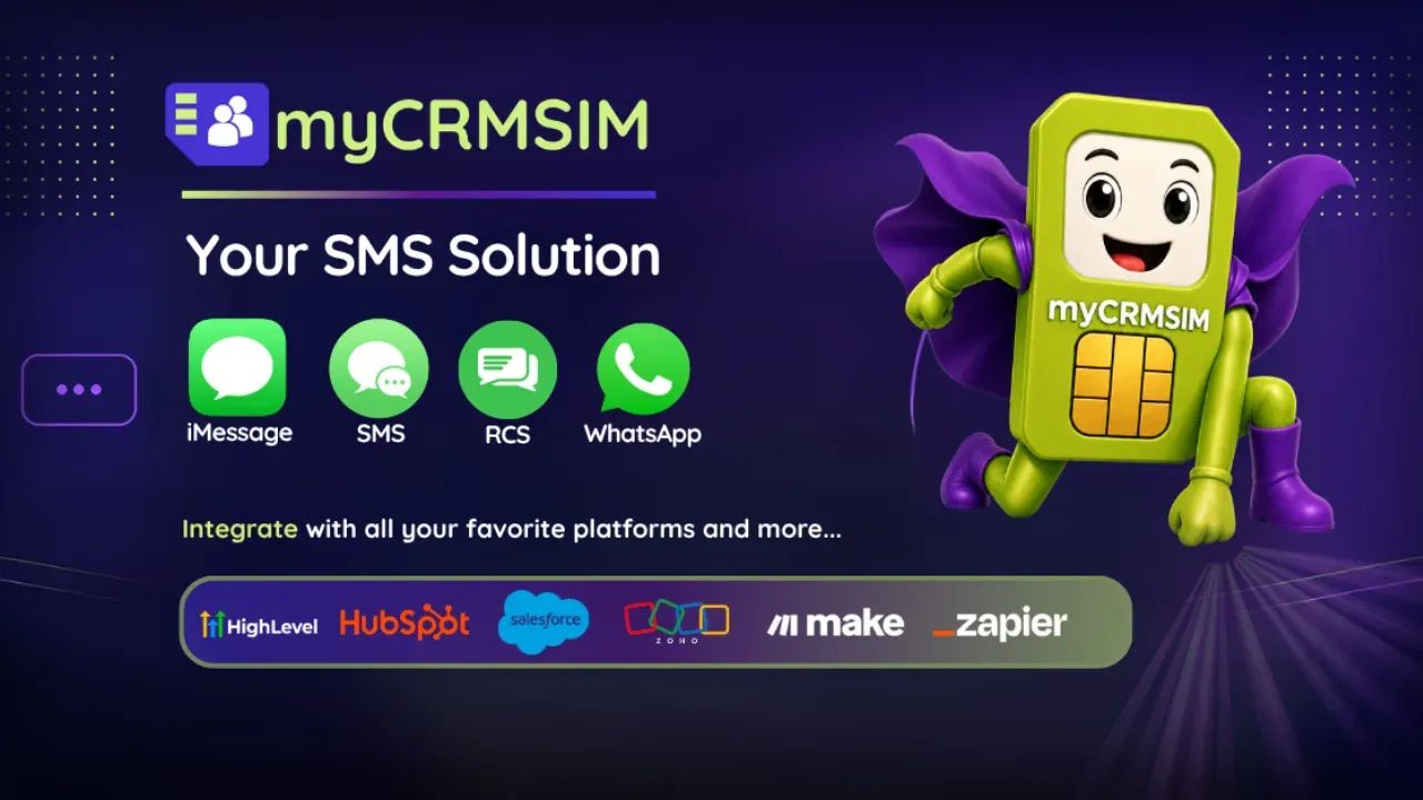 myCRMSIM Unlimited SMS for HL