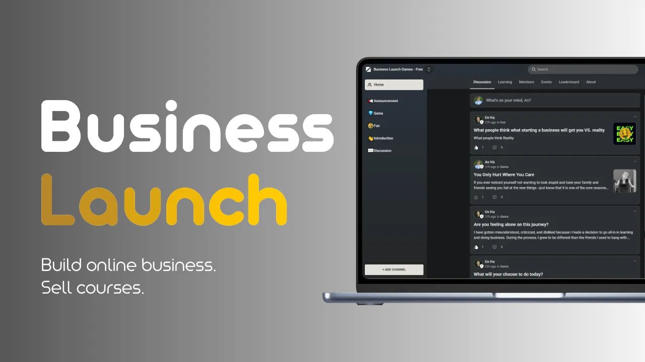 Business Launch Games  banner