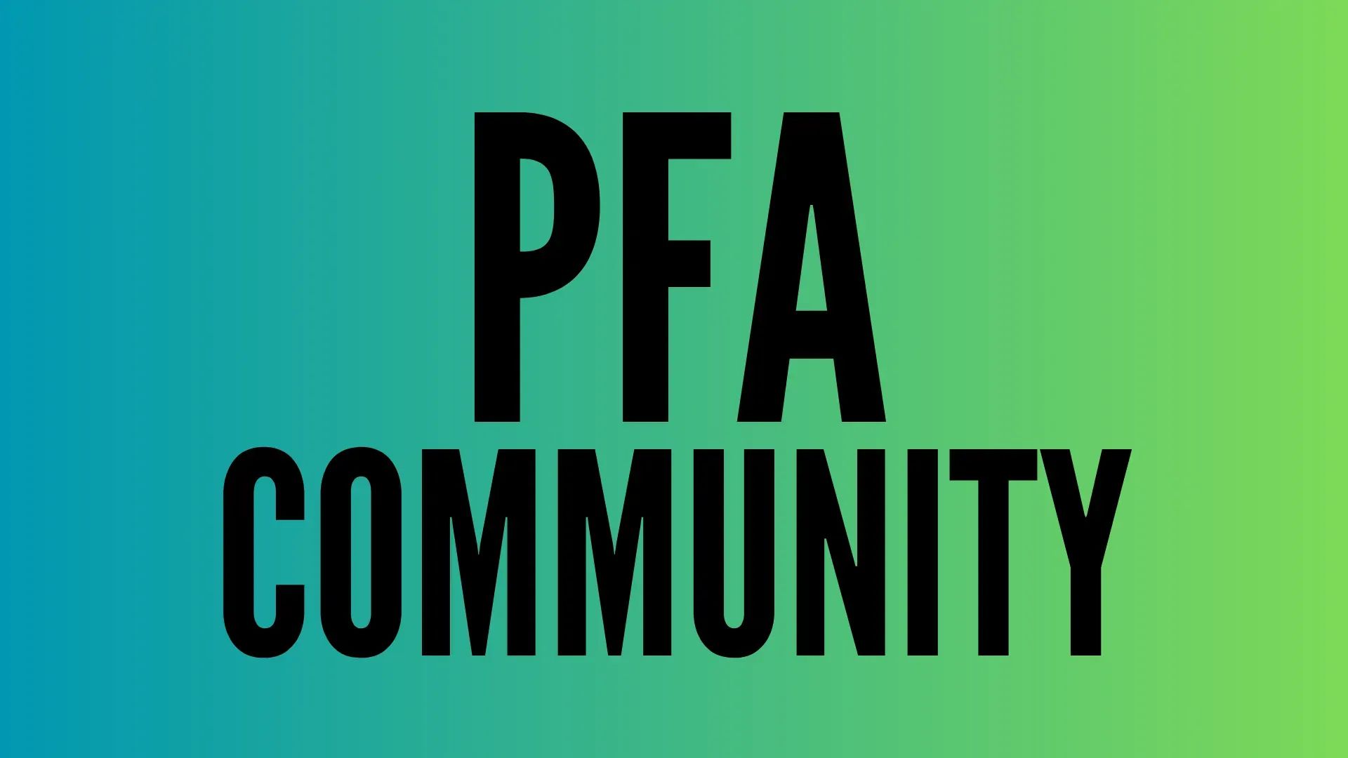 PFA Community