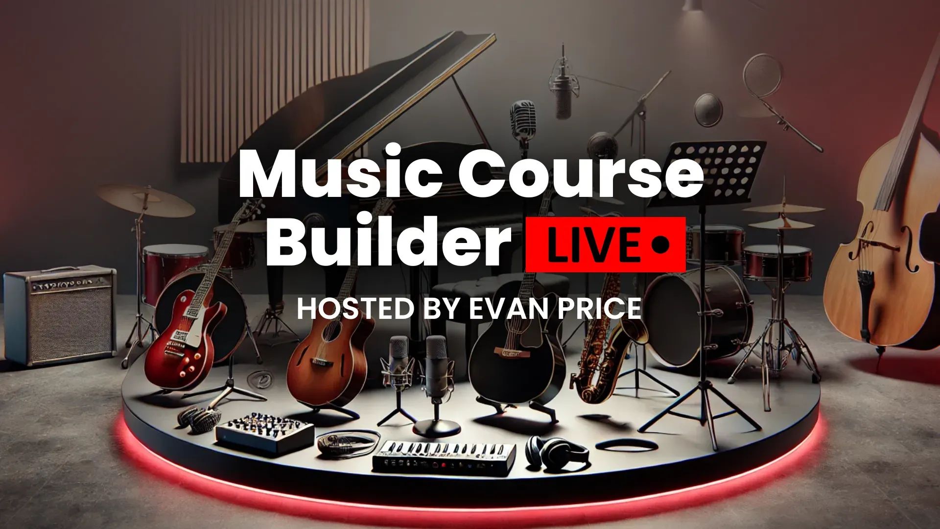 Music Course Builder LIVE
