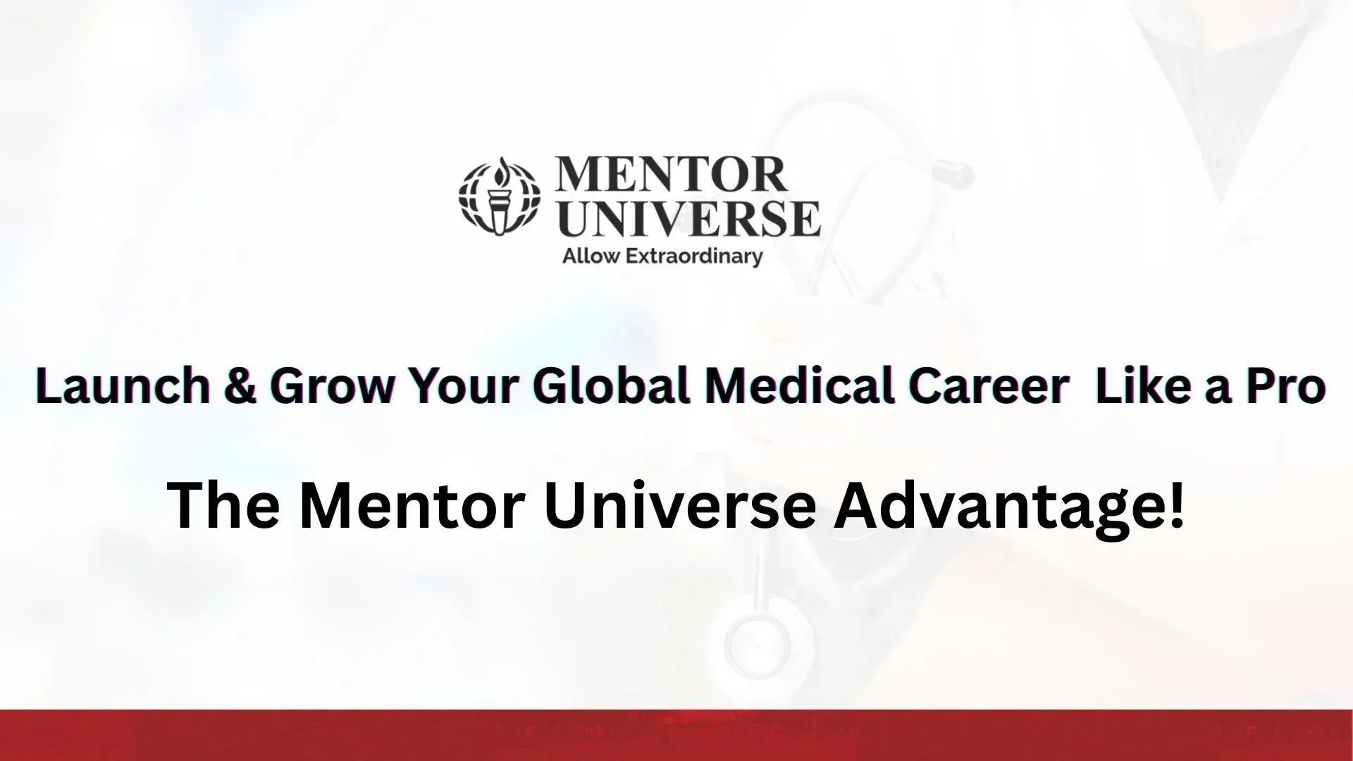 Become A Doctor at Mentor