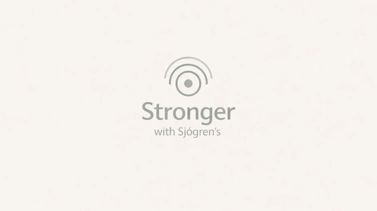 Stronger with Sjogren's