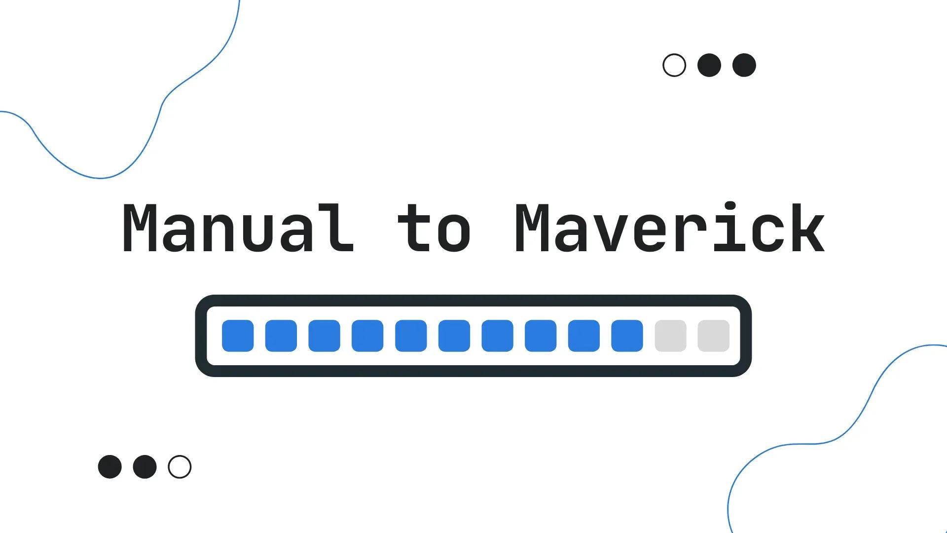 Manual to Maverick banner
