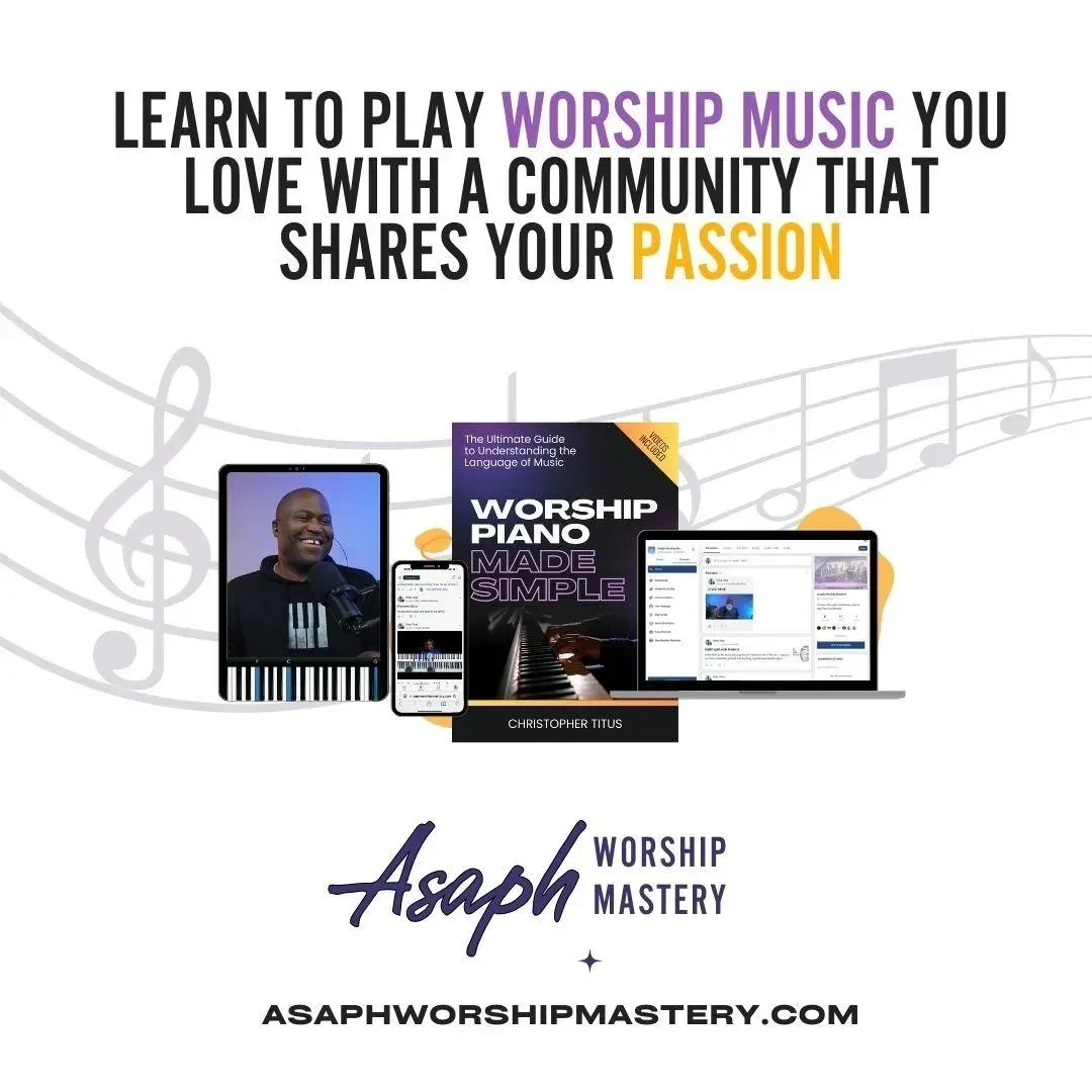 Asaph Worship Mastery logo
