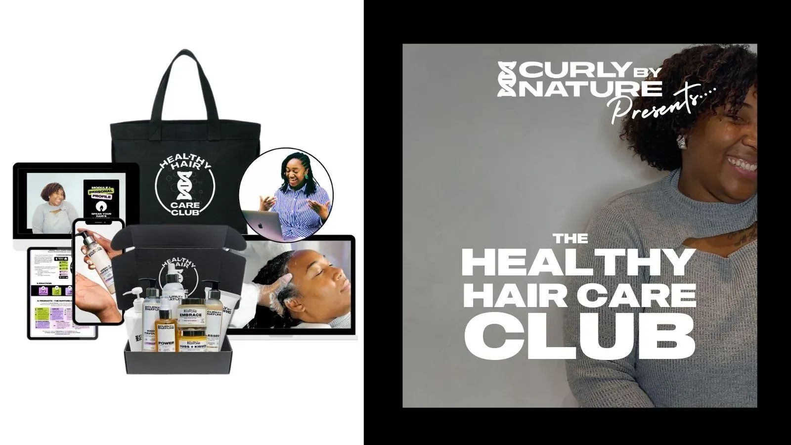 HEALTHY HAIR CARE CLUB banner
