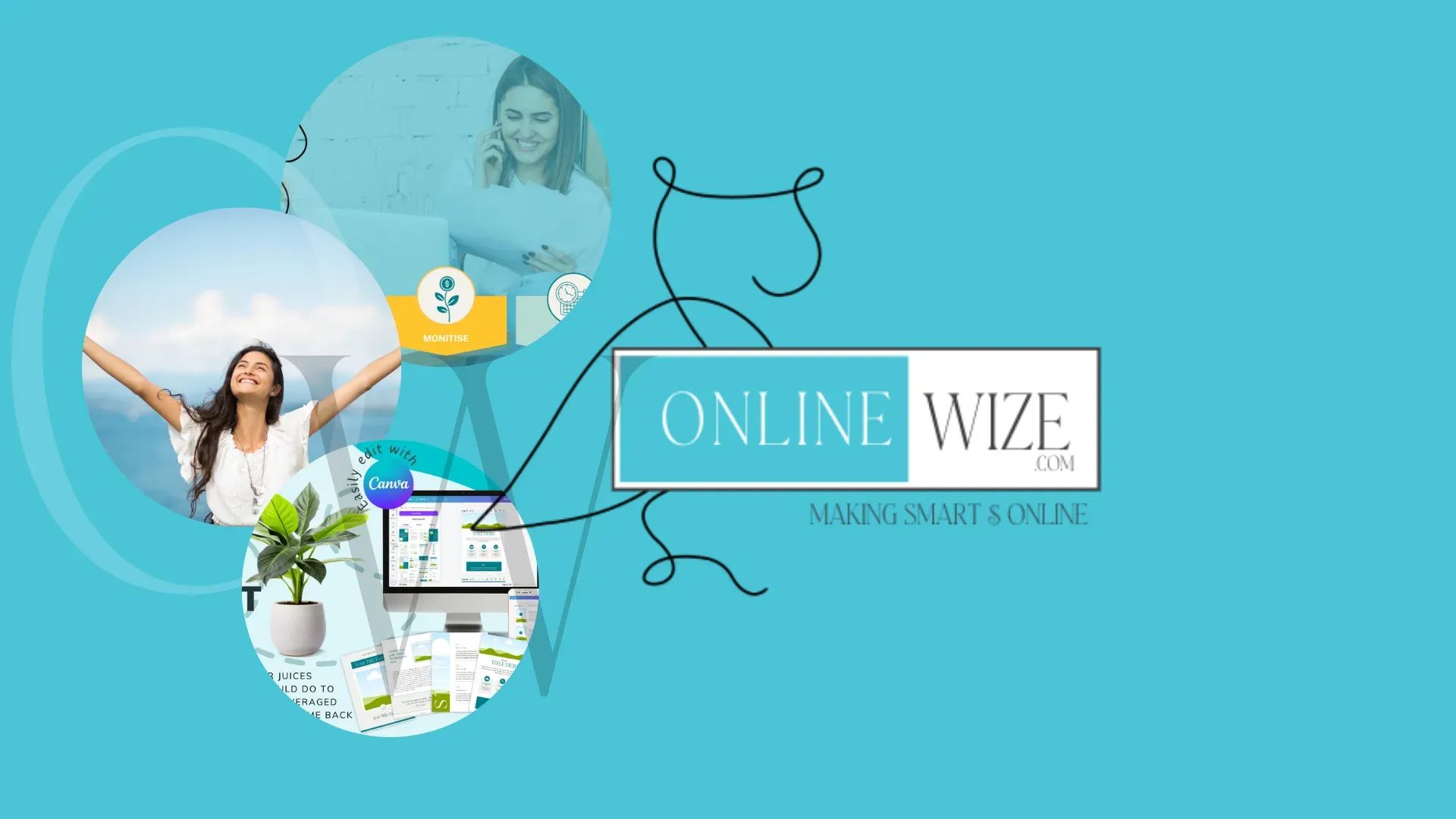 Onlinewize - smart $ online banner