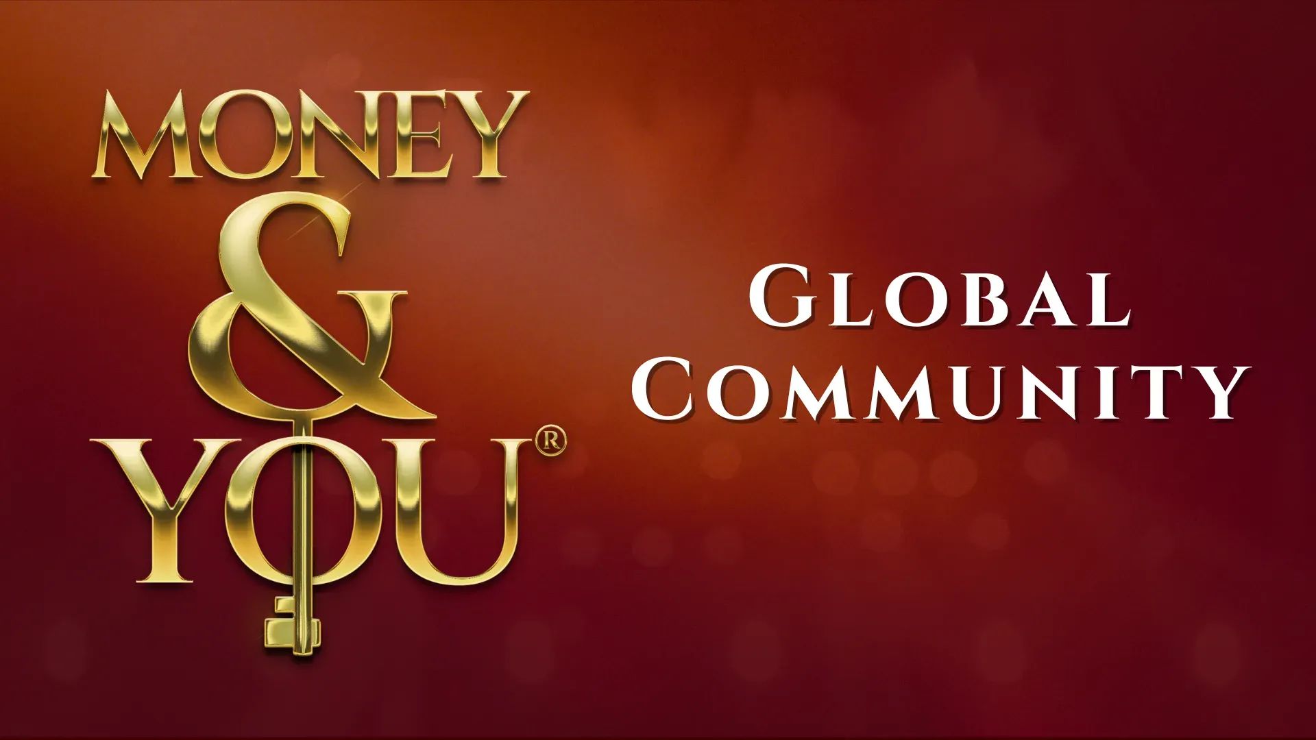 The Global Community banner