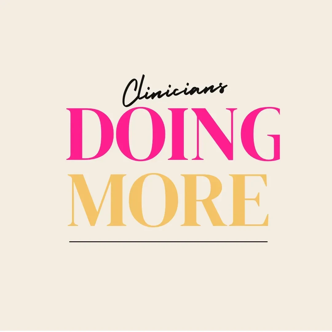 Clinicians Doing MORE logo