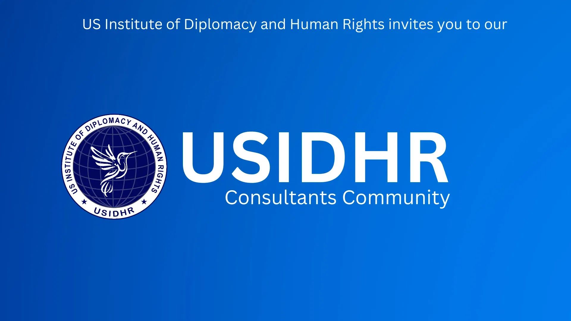 USIDHR Consultants Community