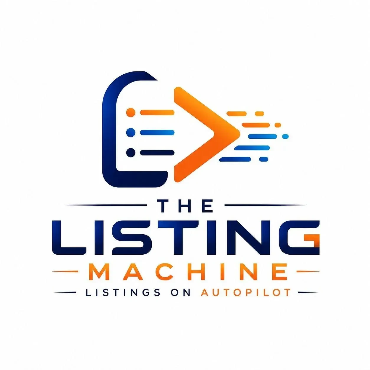 THE LISTING MACHINE™ Agents logo