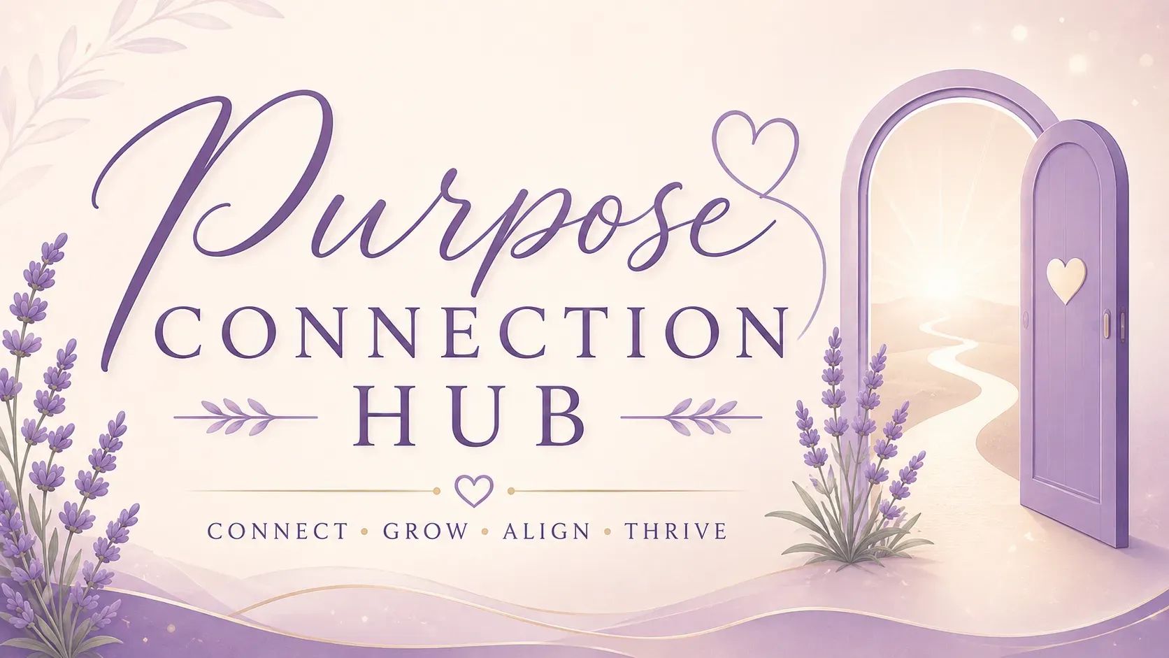 The Purpose Connection Hub banner