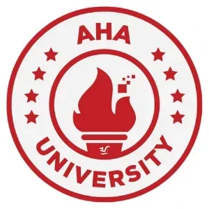 AHA University logo