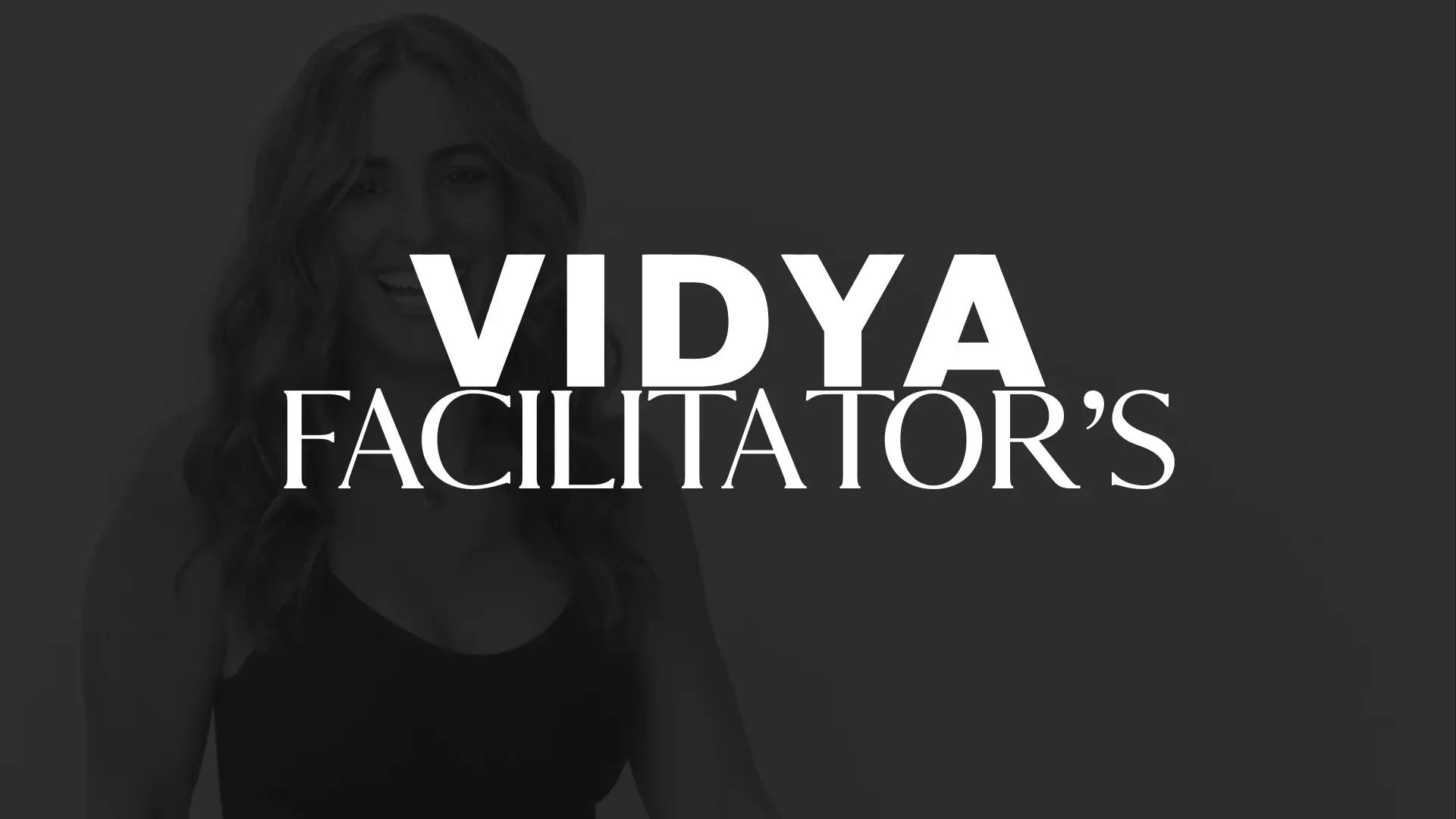VIDYA Breathwork Facilitators