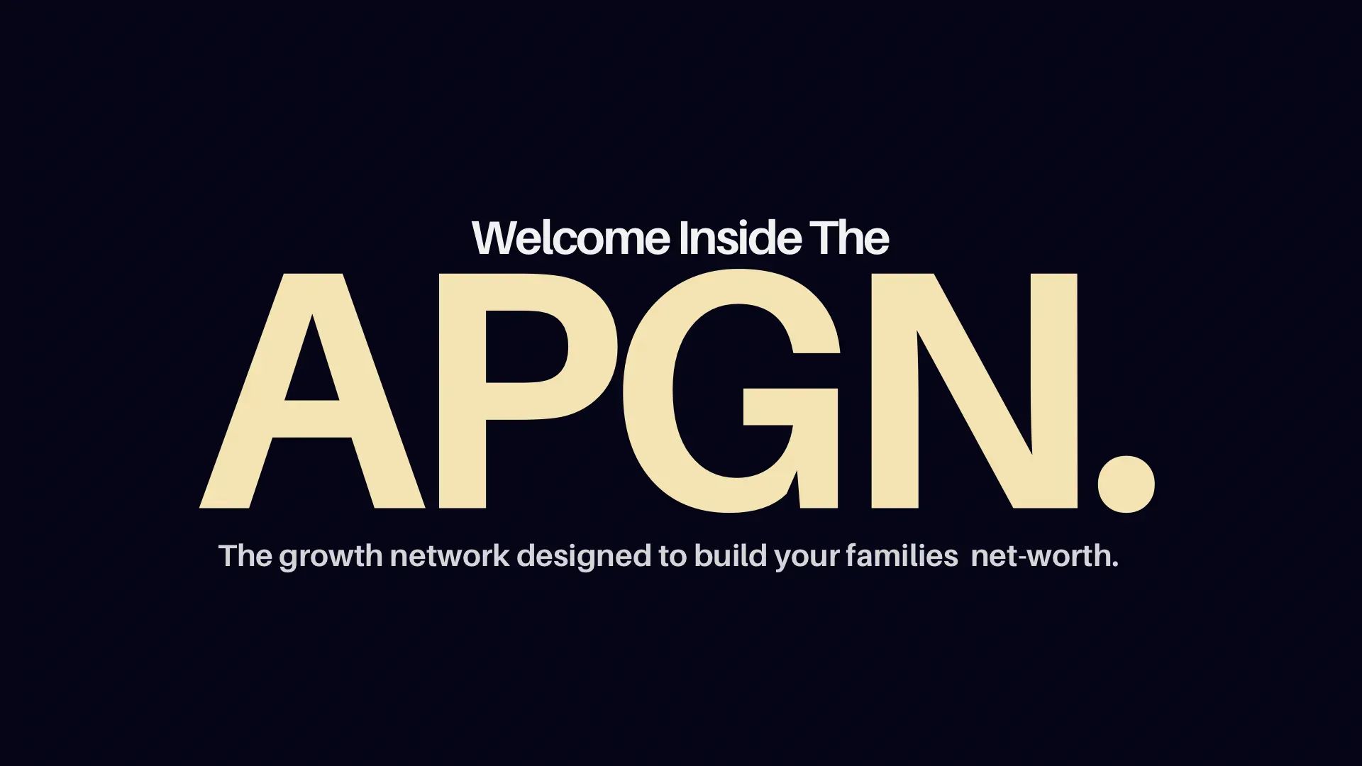 Ambitious Peace Growth Network