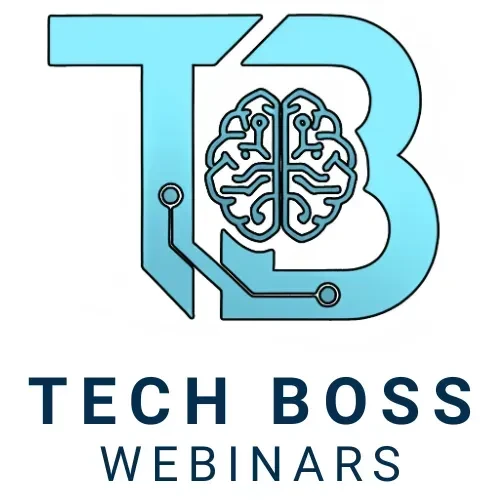 Tech BOSS Webinars logo