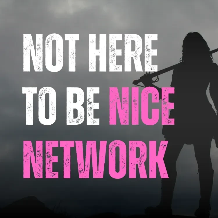 Not Here To Be Nice Network logo