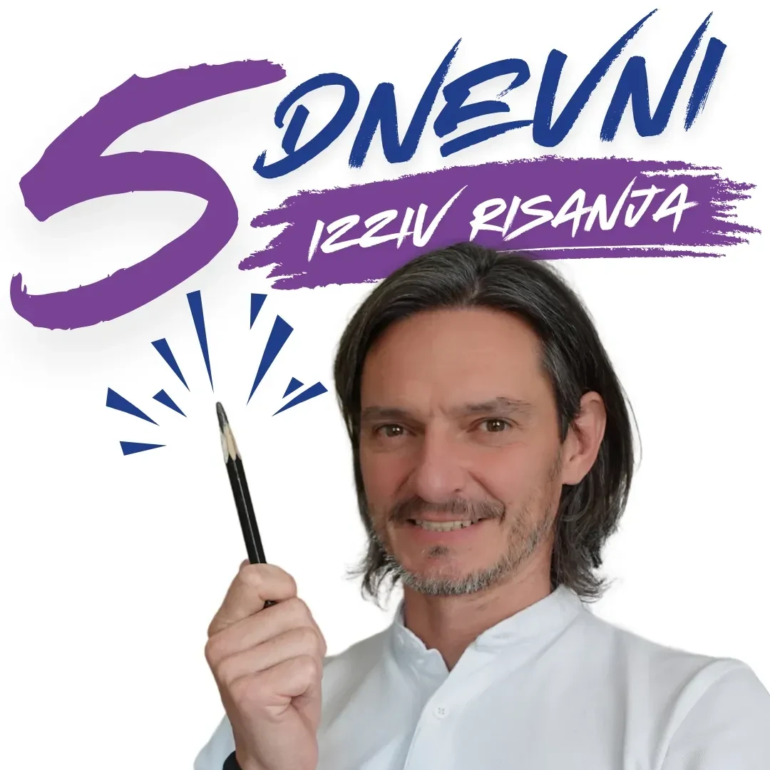 5 dnevni izziv risanja logo