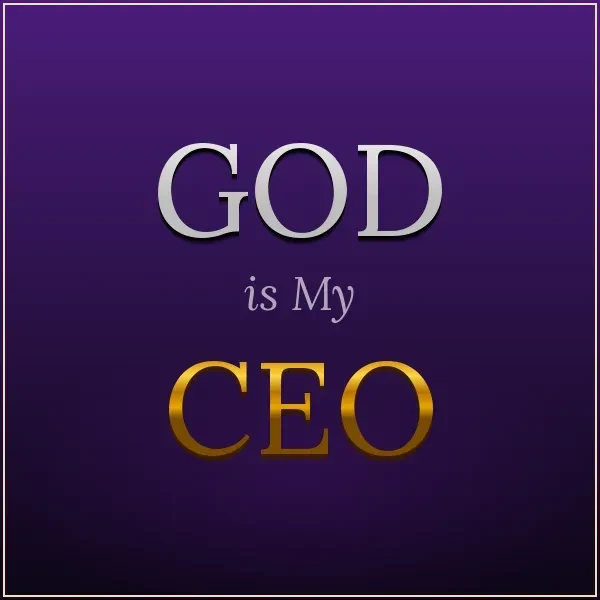 God Is My CEO logo