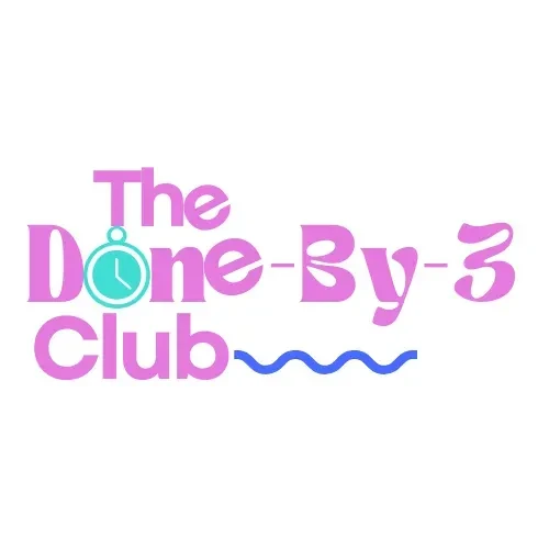 The Done-By-3 Club logo