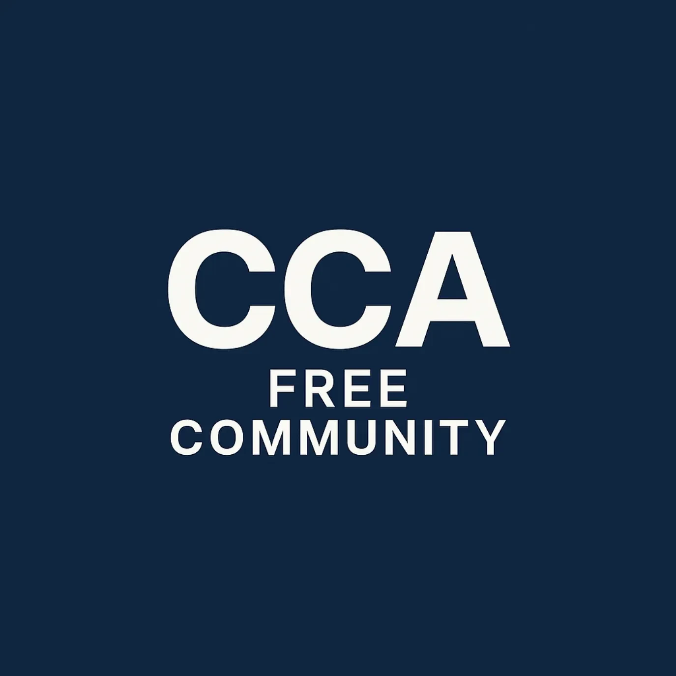 CCA Free Community logo