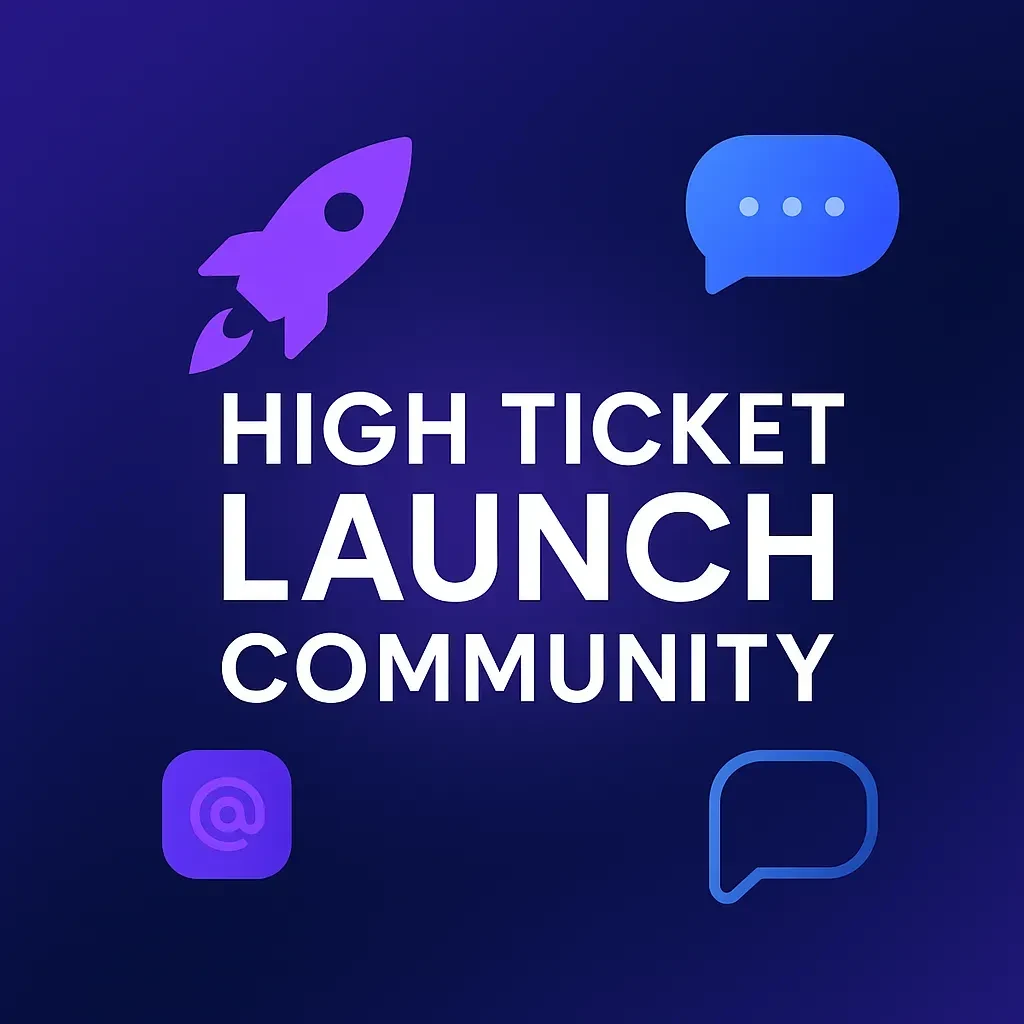 The High Ticket Launch System logo