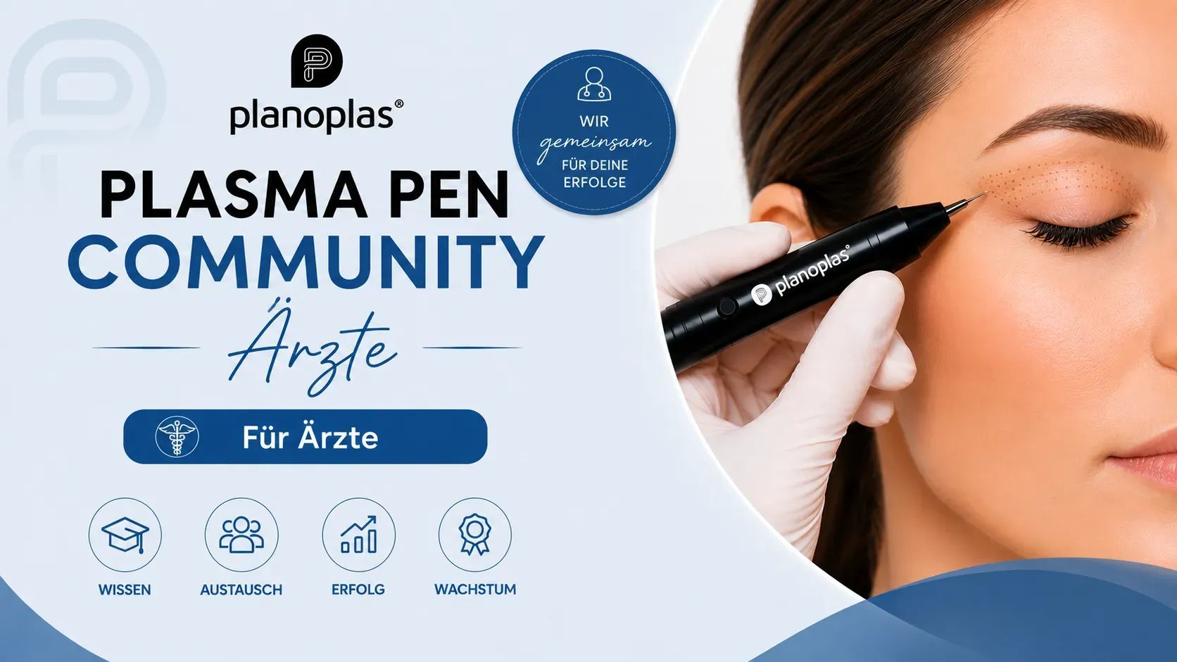 Plasma Pen Community MED DE banner