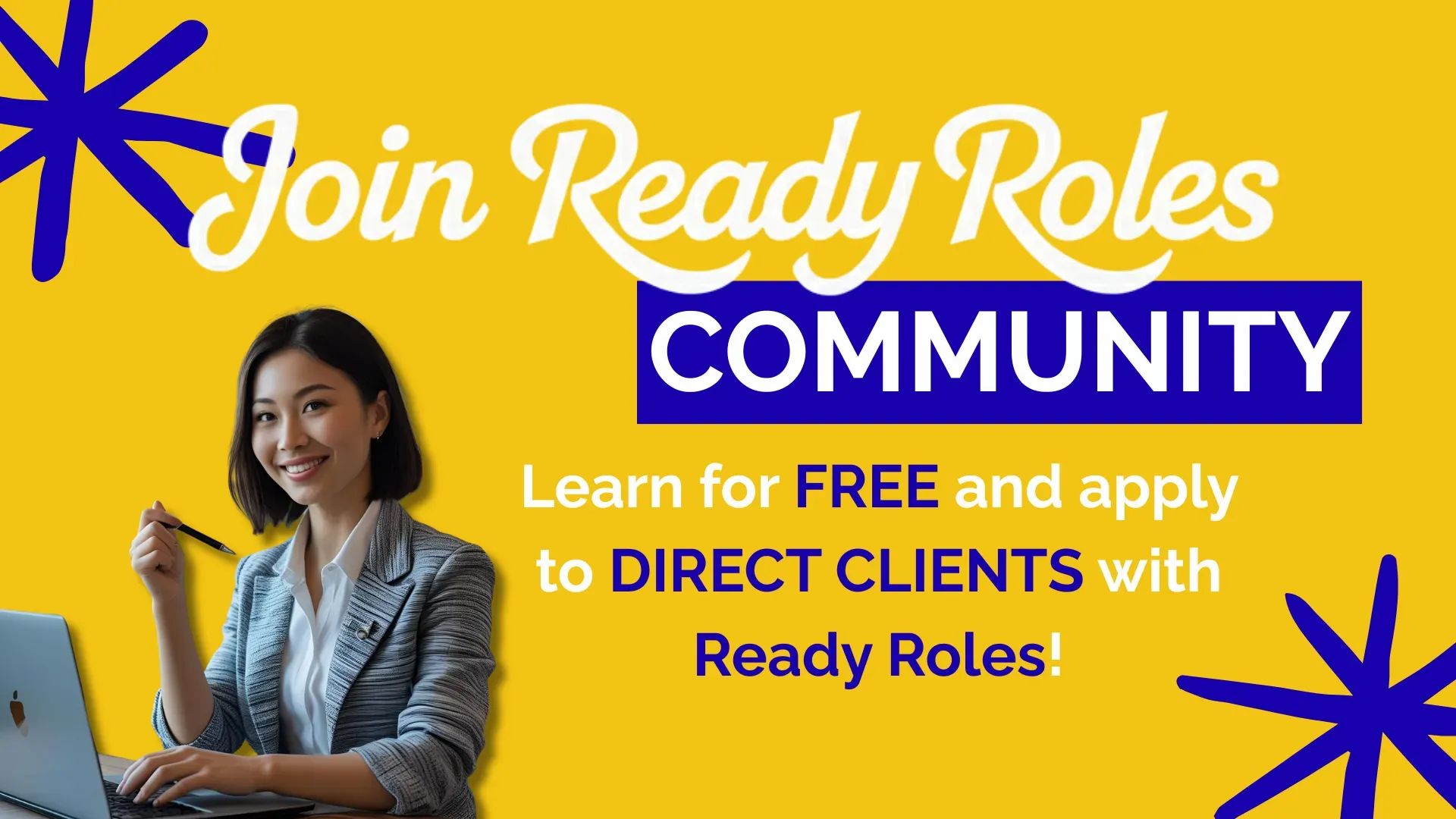 Join Ready Roles Community banner