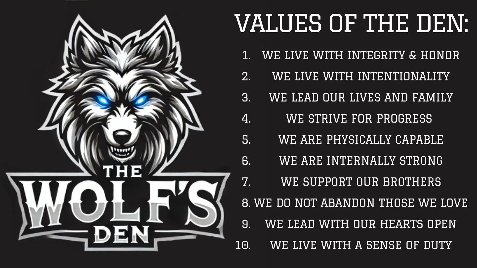 The Wolf Den