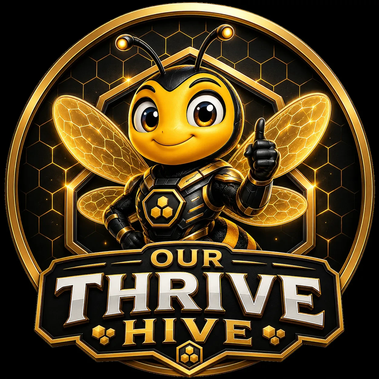 Our Thrive Hive logo
