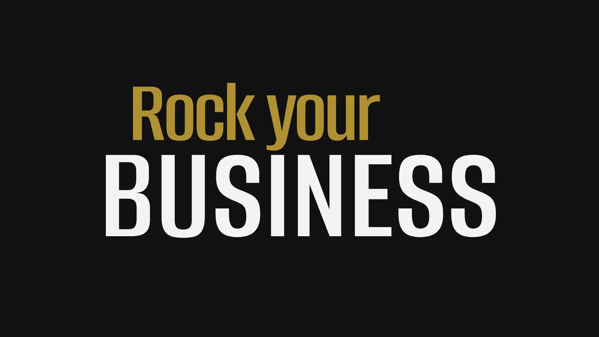 Rock Your Business community