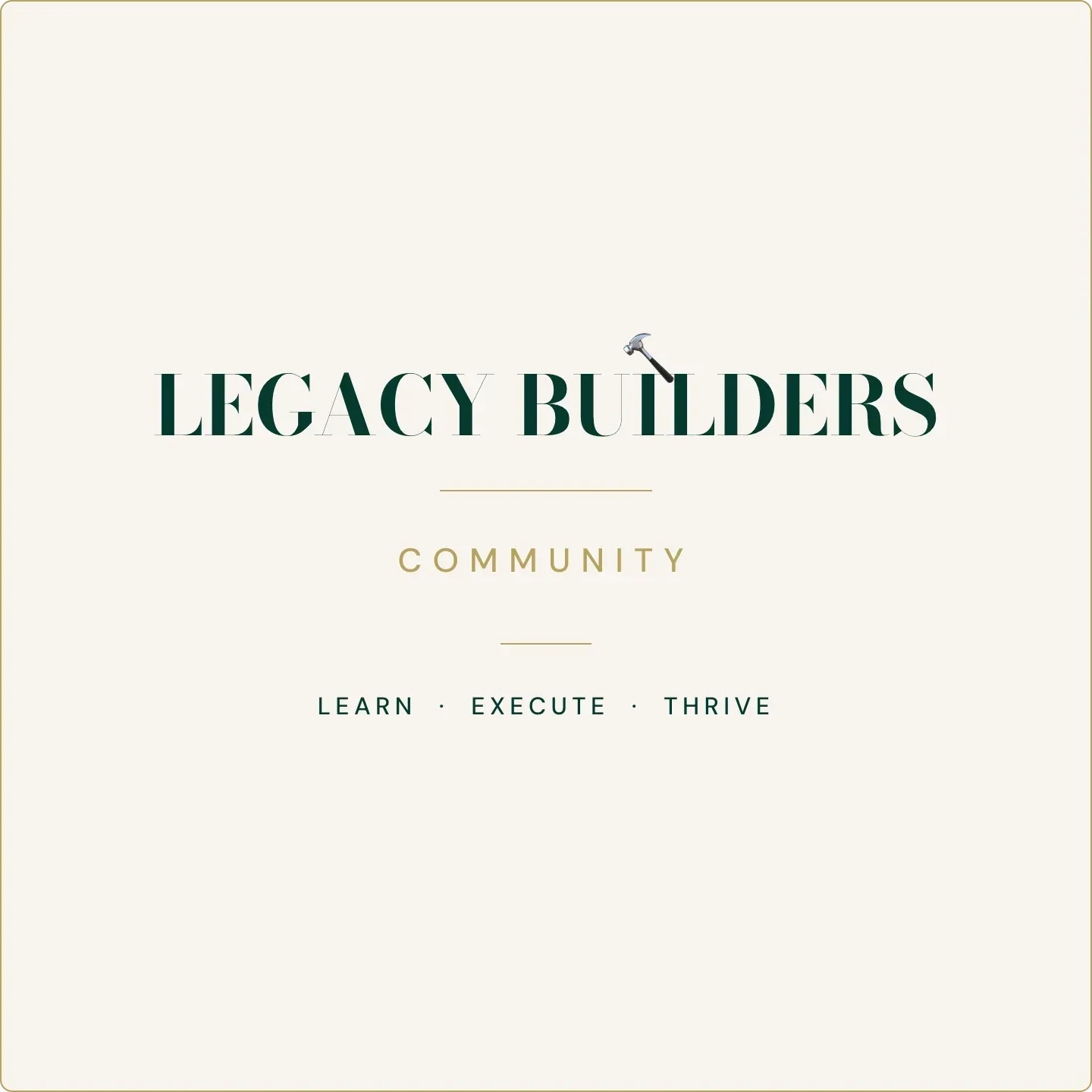 Legacy Builders logo