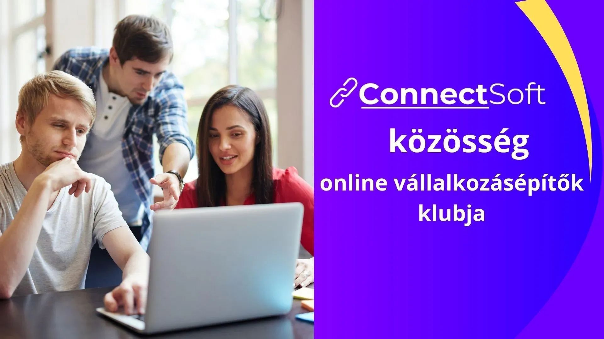 ConnectSoft Közösség banner