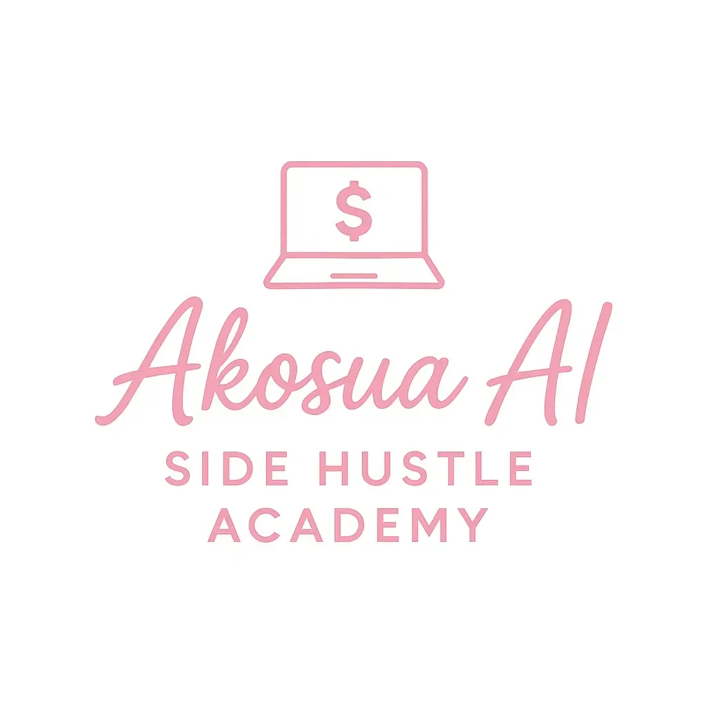 Akosua AI Side Hustle Academy  logo