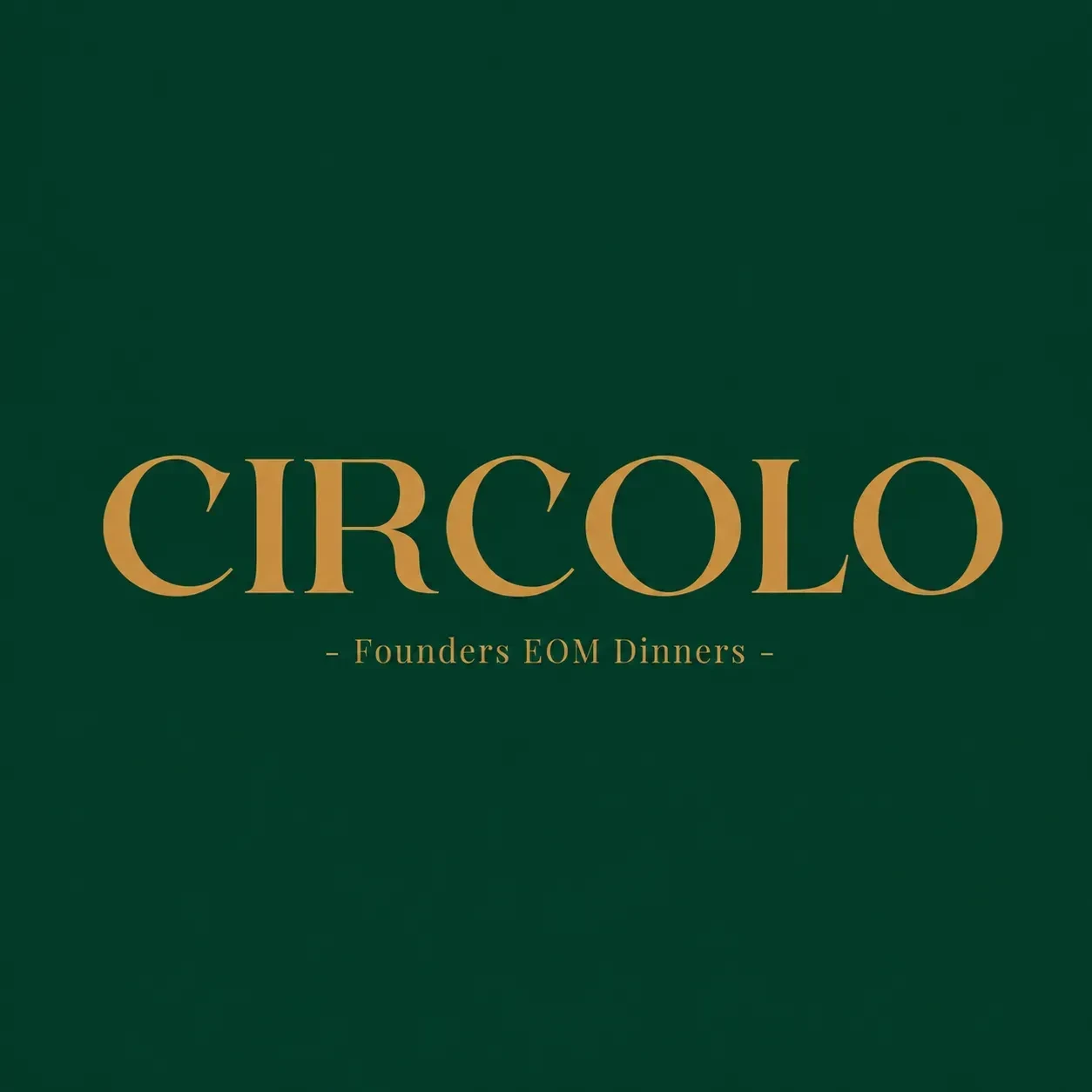 Circolo | EOM Founders Dinner logo