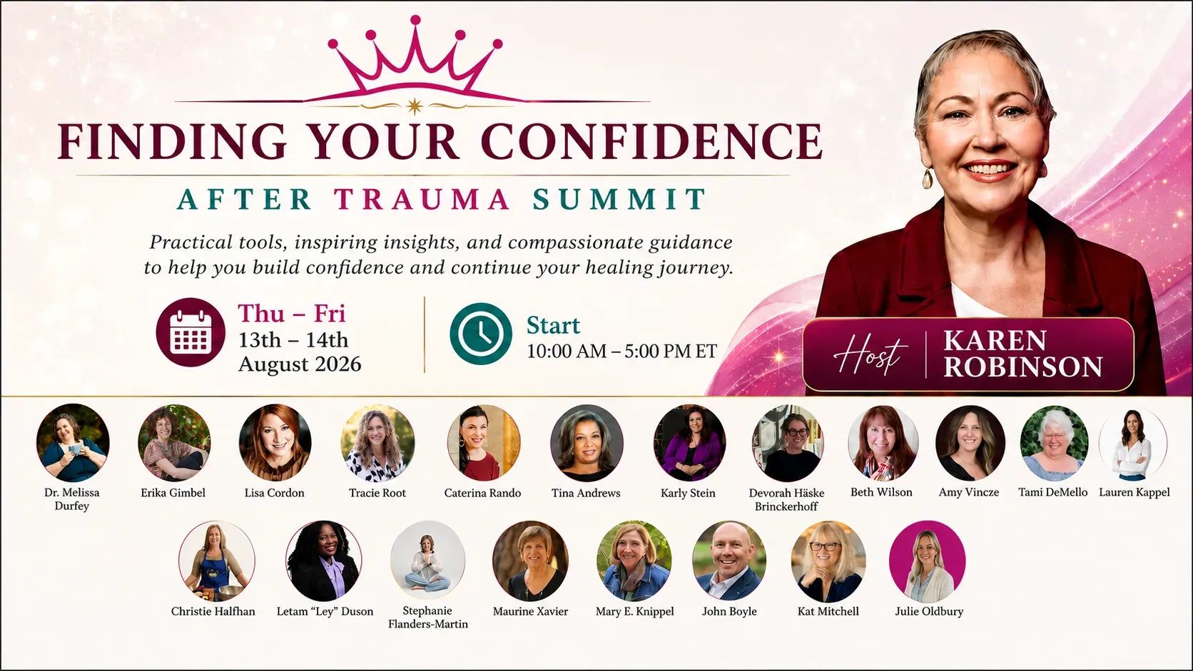 Finding Confidence Summit