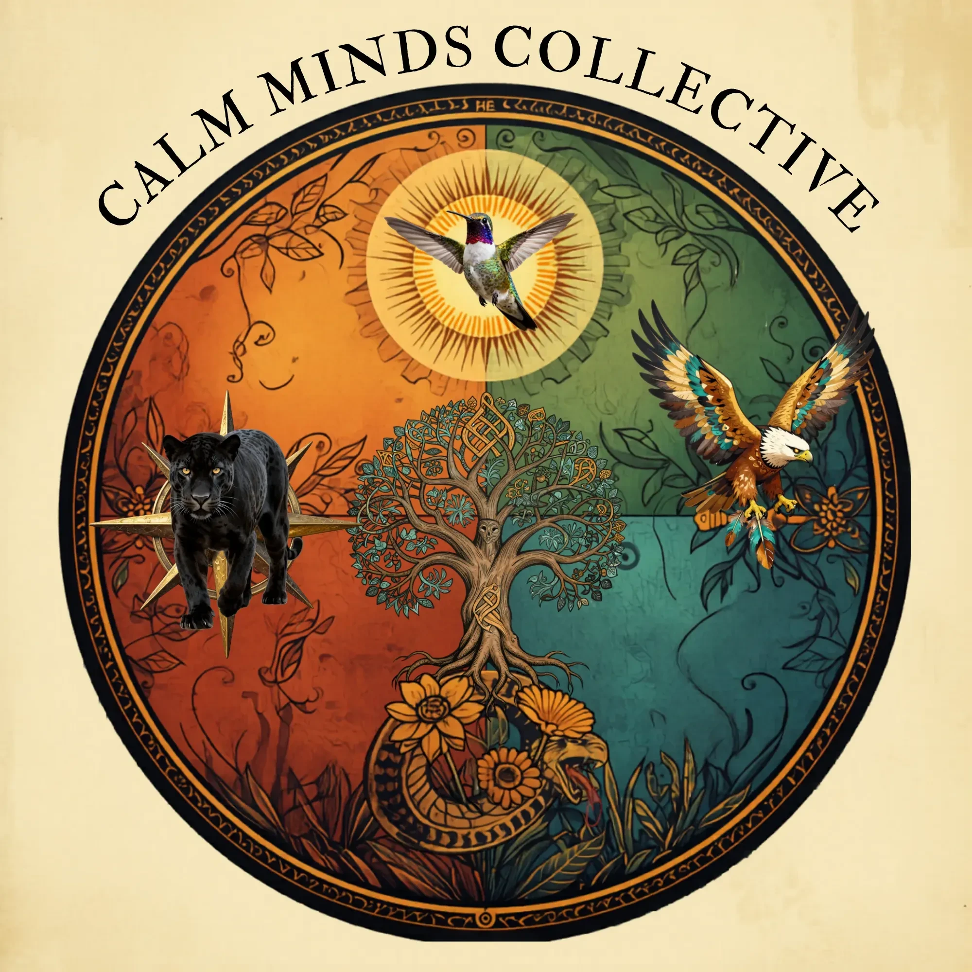 Calm Minds Collective logo