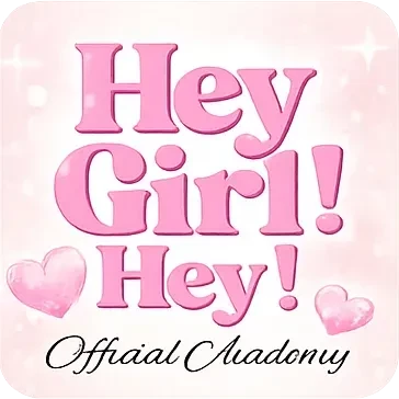Hey Girl Hey Official Academy  logo