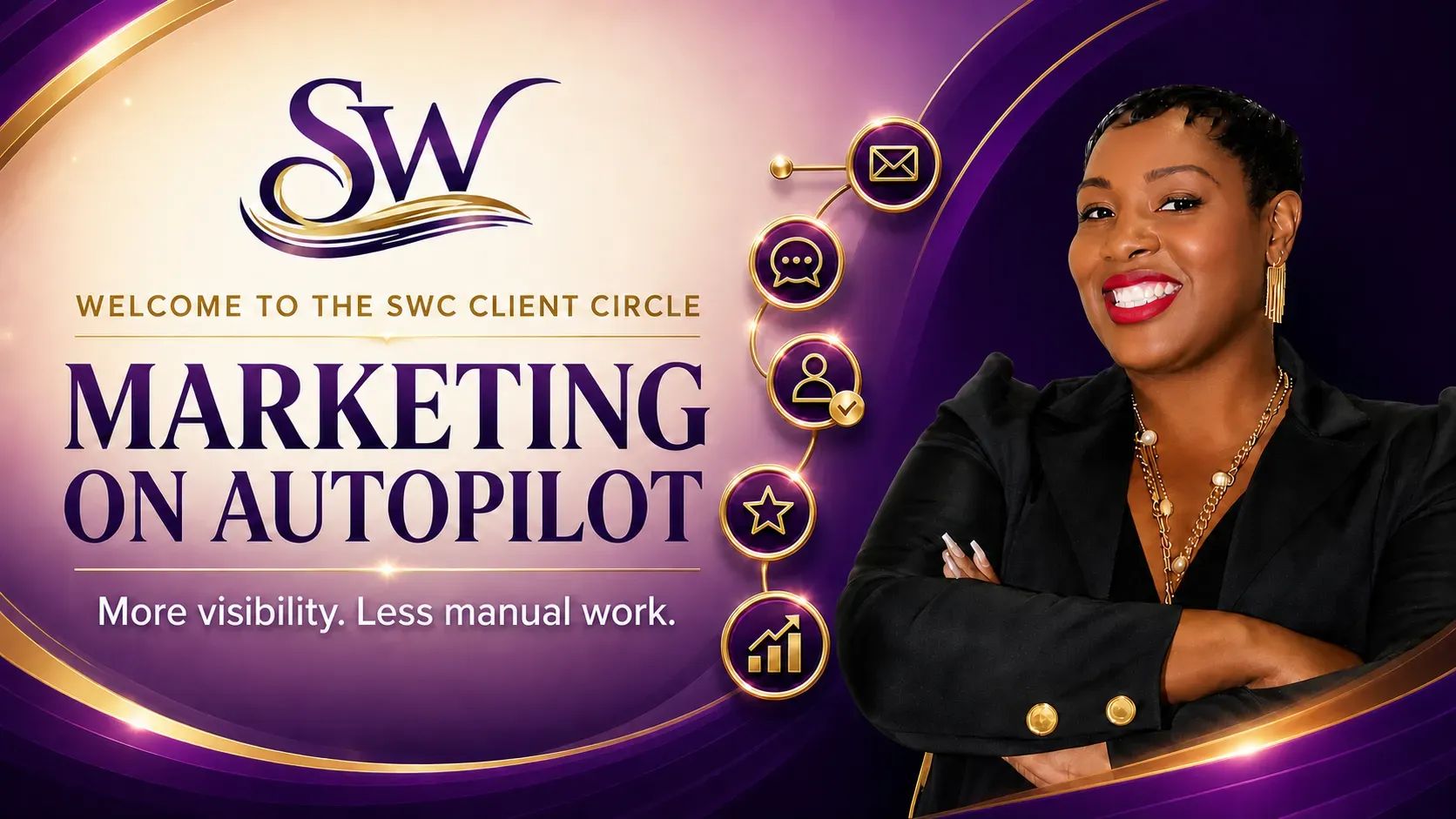 Smooth Waters Client Circle banner