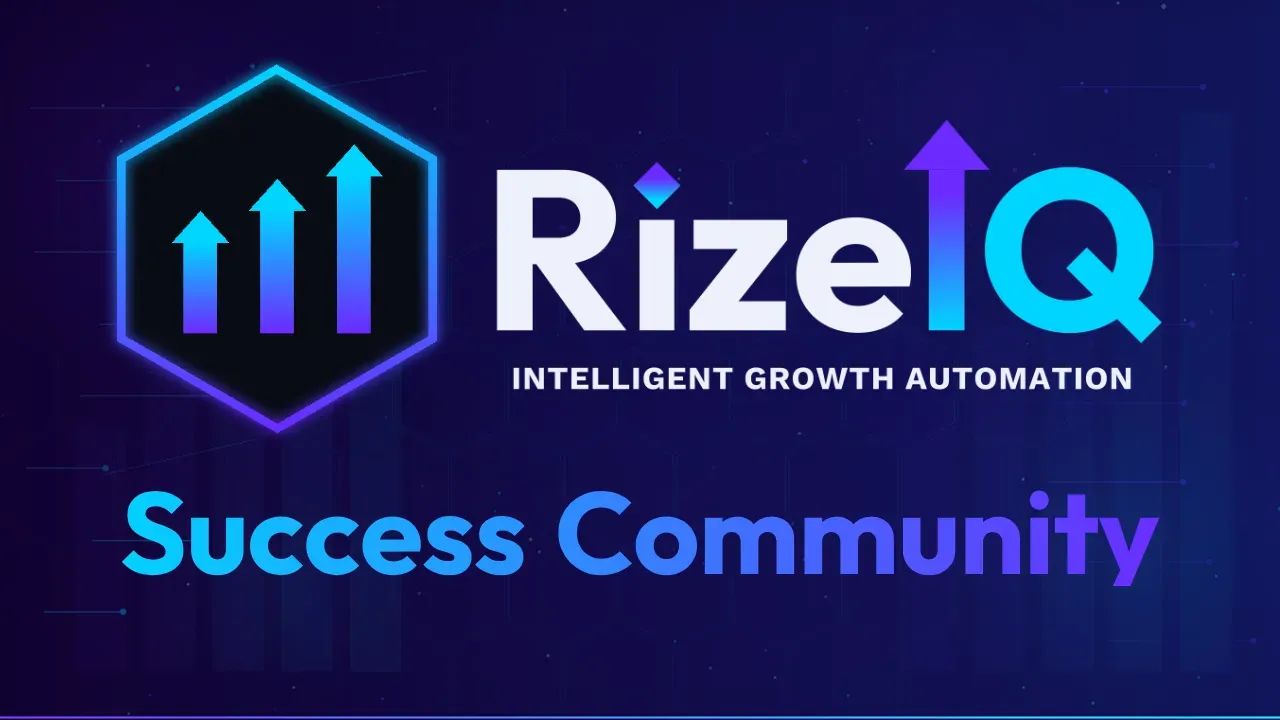 RizeIQ Success Community banner