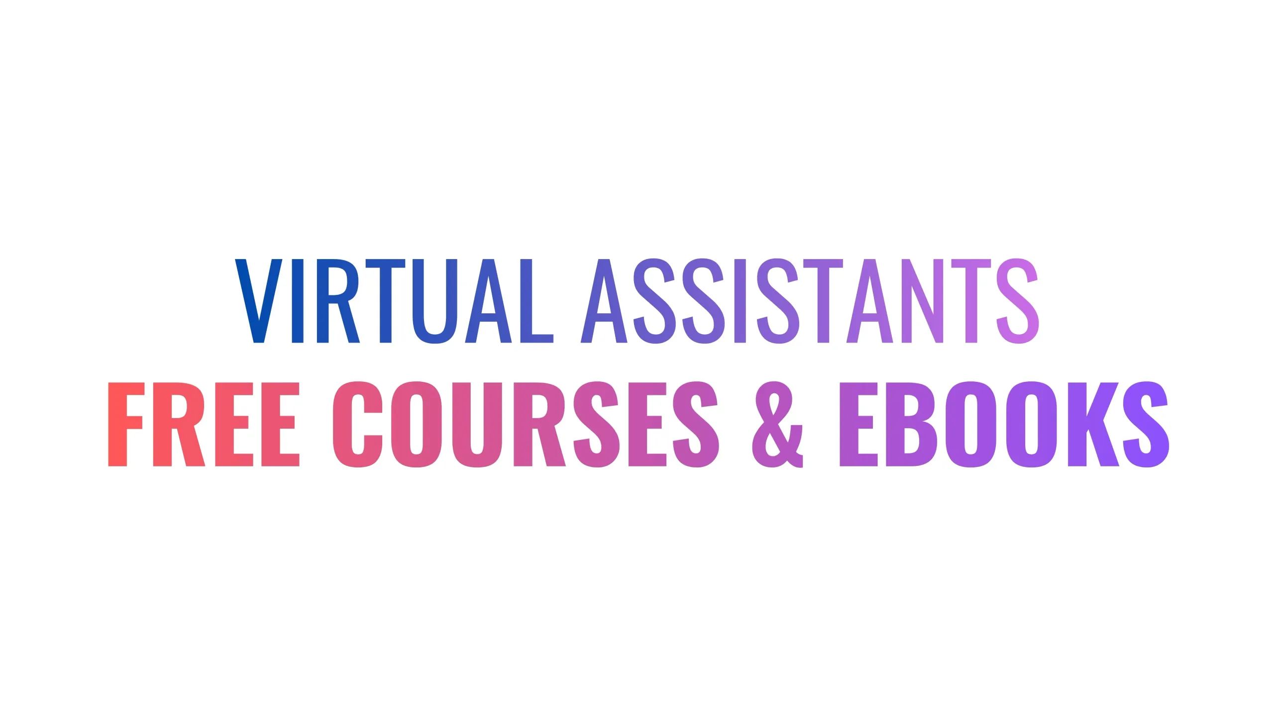 Virtual Assistants banner
