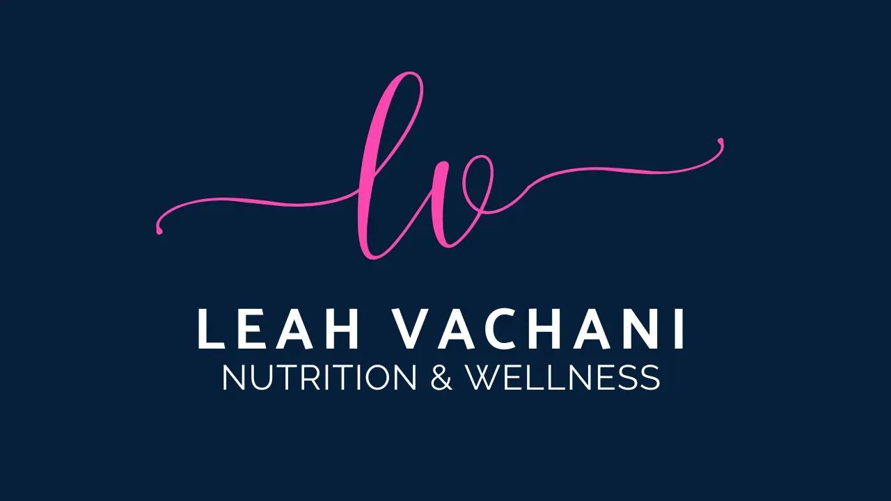 Leah Vachani Nutrition banner