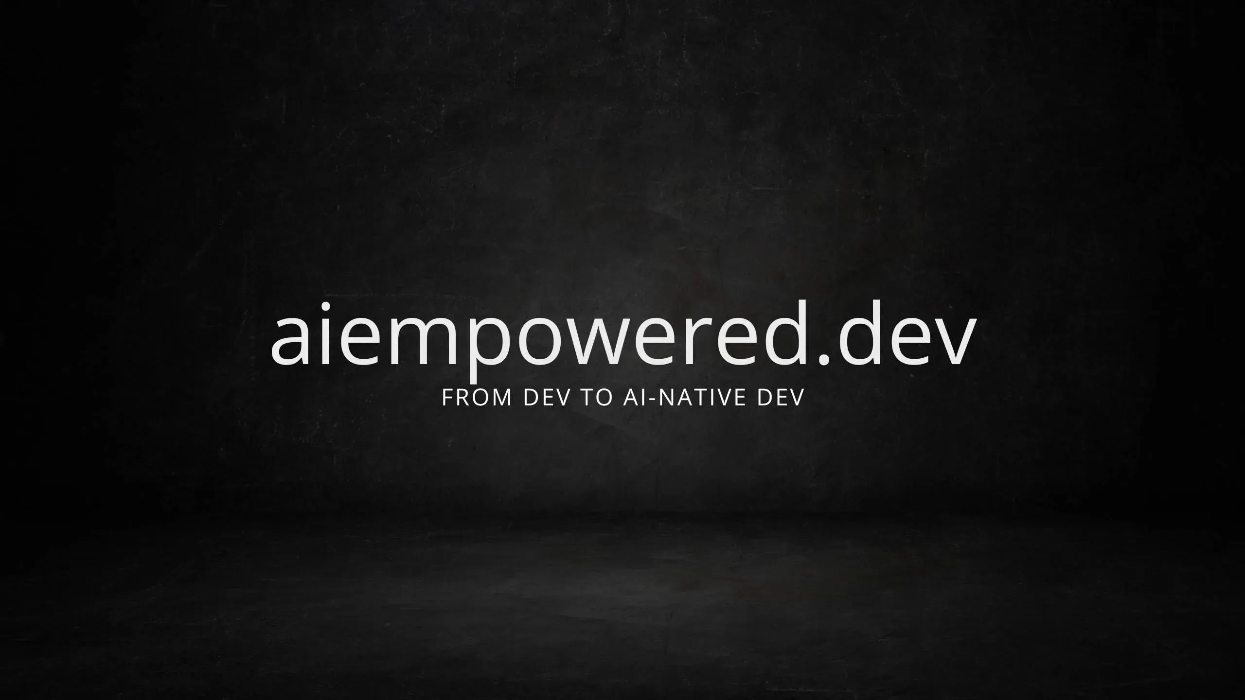 AI Empowered Devs