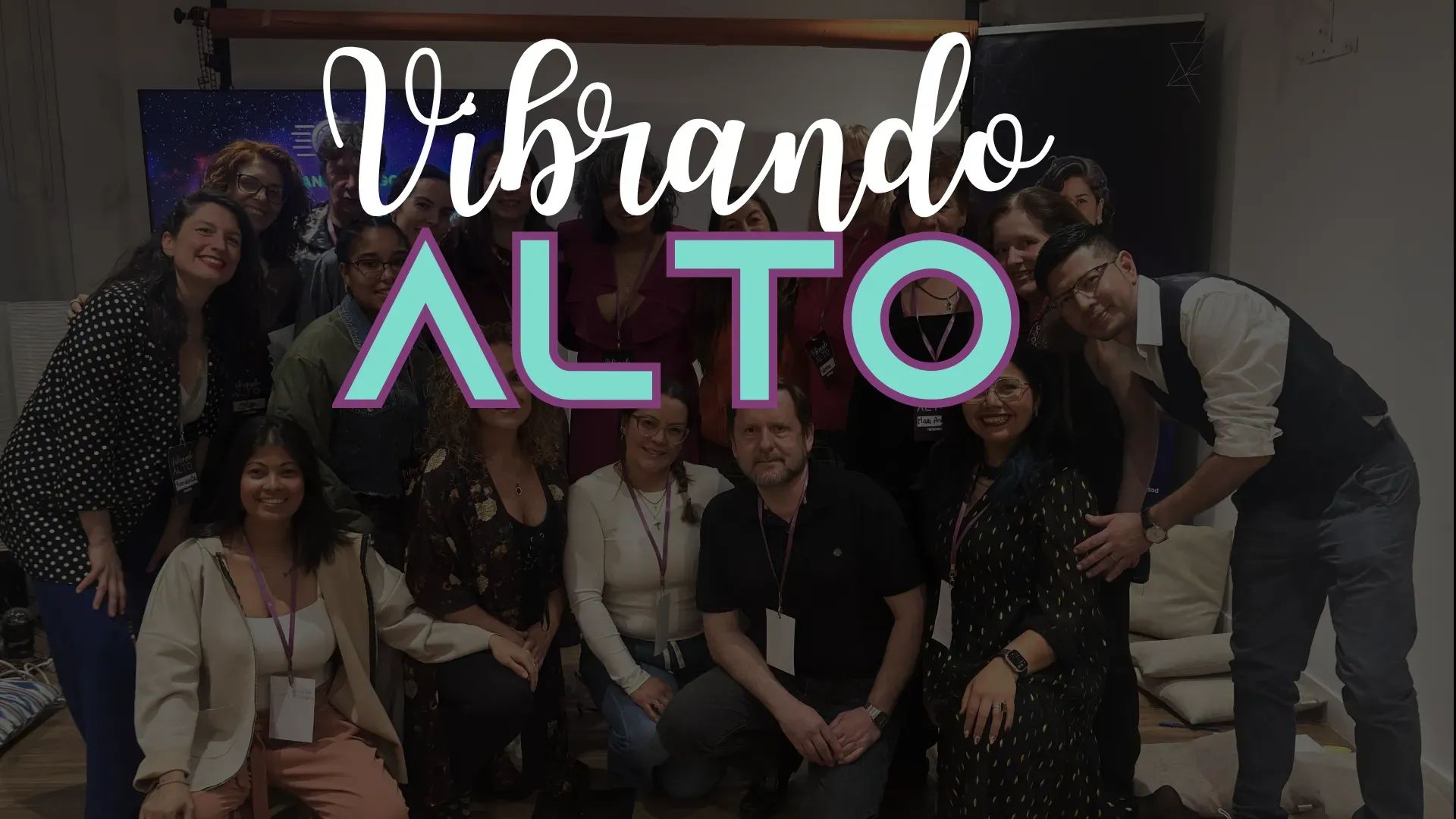Vibrando alto Miembros  banner