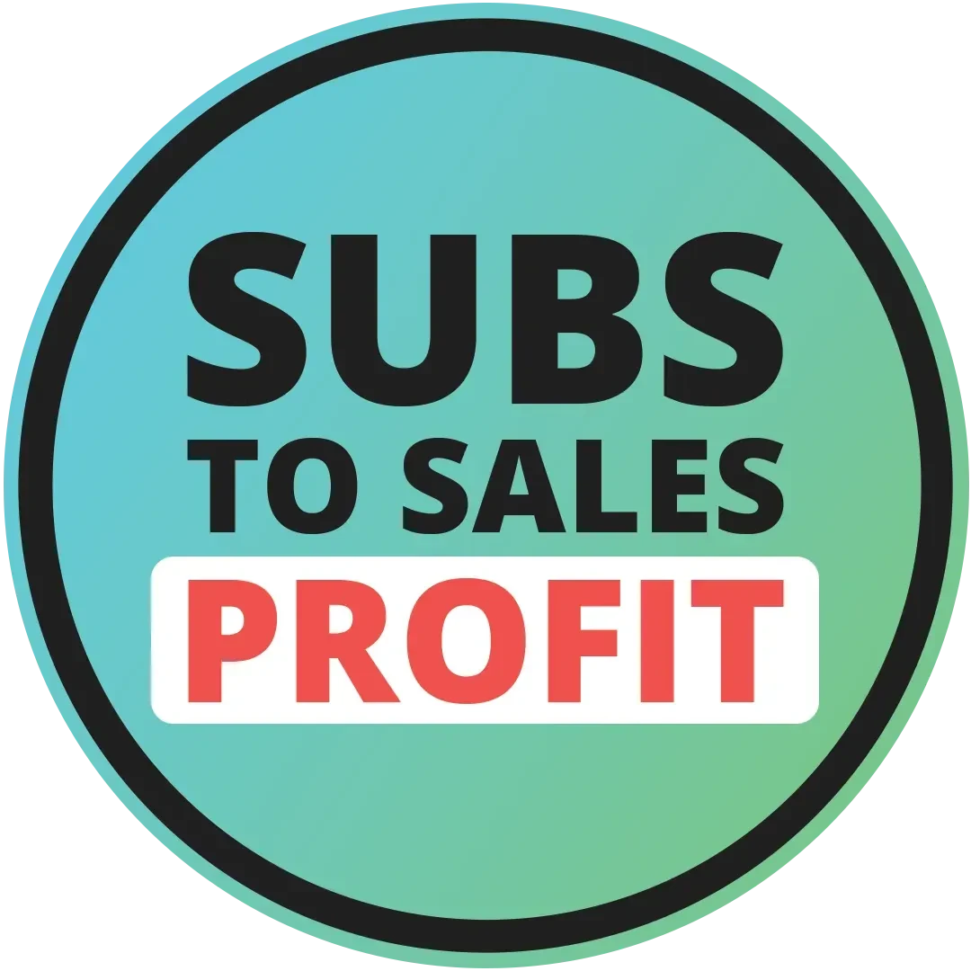 Subs To Sales®️ Profit Lounge logo