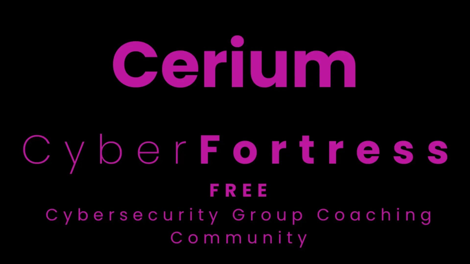 Cerium CyberFortress Free 